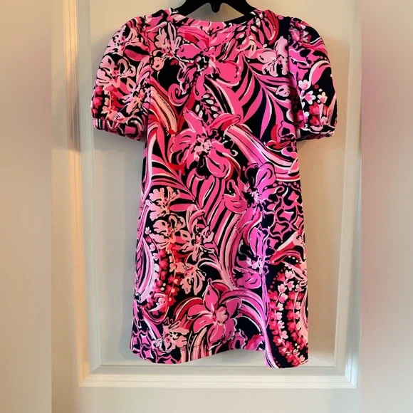 Little Girl Lilly Pulitzer Mini Rhett Dress - Picture 4 of 5
